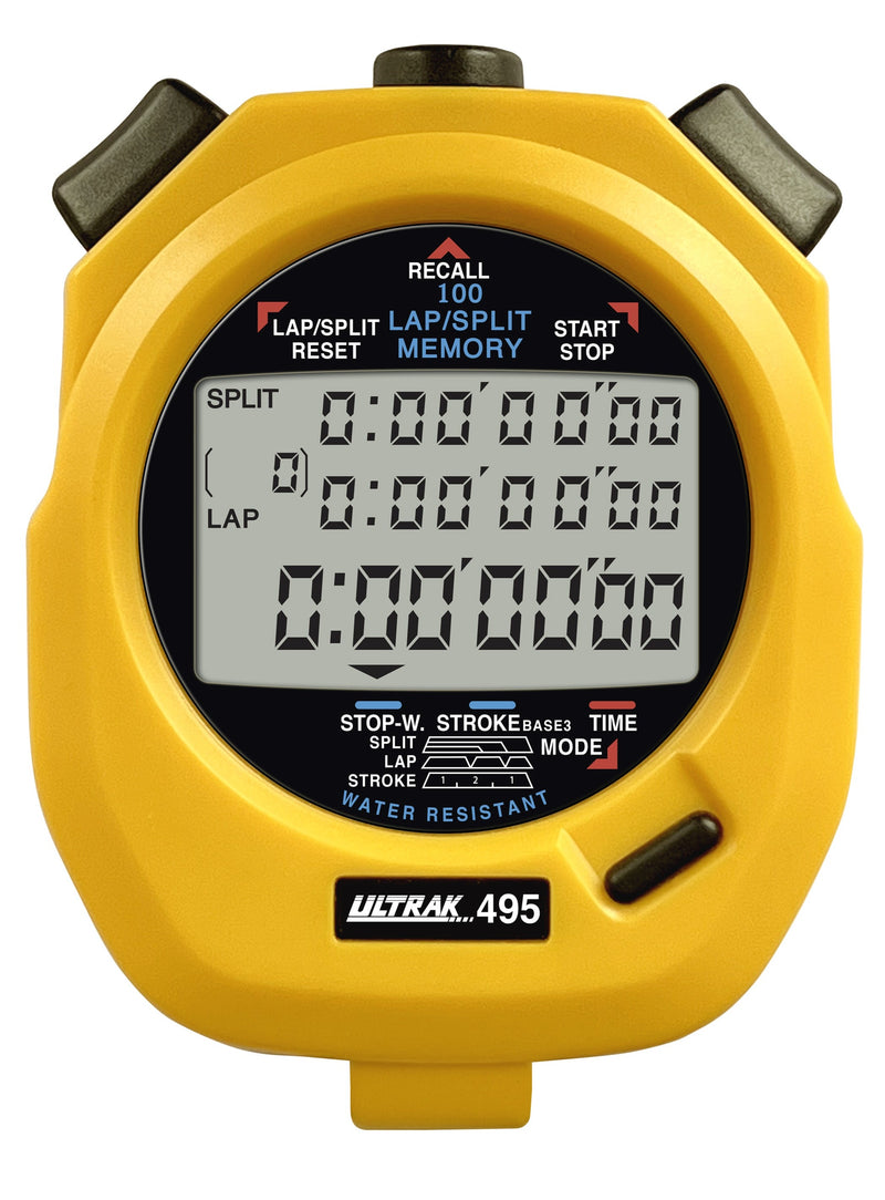 ULTRAK 495 - 100 Dual Split Memory Stopwatch