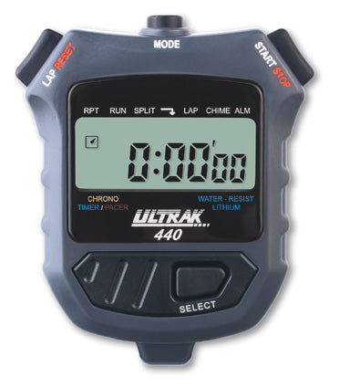 Ultrak Lap Memory Timer 496 500 Minuteur Mémoire - Chronomètre Sport Multisport